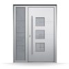 uși intrare lemn-aluminiu Ital Styl